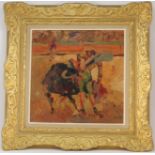 Spanish School Impressionist Painting of a Matador