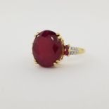 14K Gold & Ruby Ring