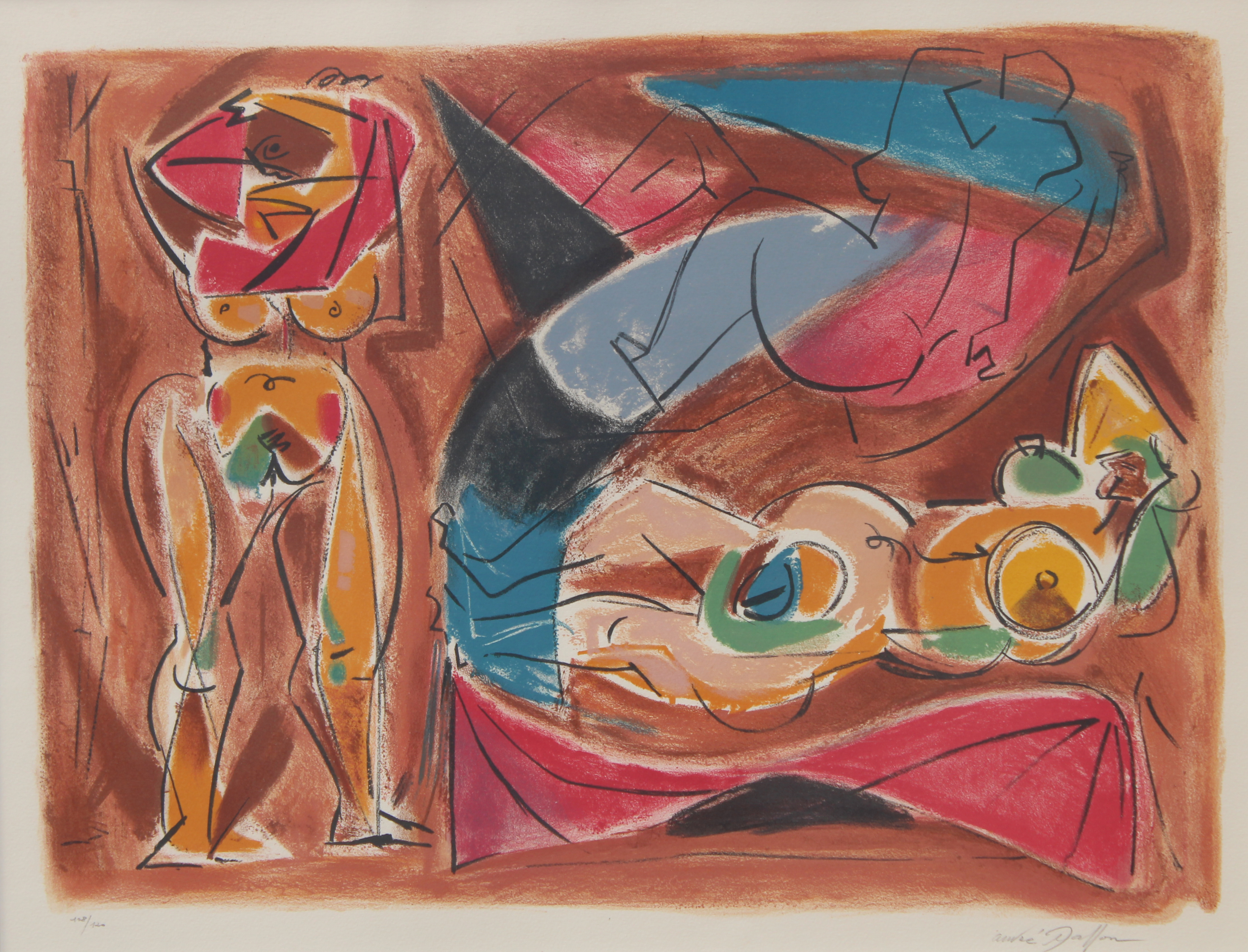 Andre Masson (1896 - 1987) Pencil Signed Litho - Image 2 of 4