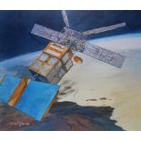 Mark Schuler (B. 1951) "European Remote Satellite"