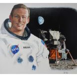 David K. Stone (1922 - 2001) "Neil Armstrong"