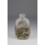 Important 1903 Interior Painted Snuff Bottle