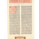 1518 AD Leaf From the Aldine Greek Bible