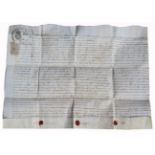 1773 King George III Indenture Document