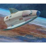 Mark Schuler (B. 1951) "Hermes Spaceplane"