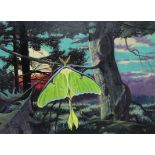Kirk Stirnweis (B. 1967) "Luna Moth"
