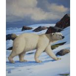 Chuck Ripper (B. 1929) "Polar Bear"