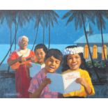 Herb Kawainui Kane (1928 - 2011) Marshall Islands