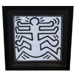 K. Haring 87', Signed Marker/Paper