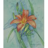 Gordon Beningfield (1936 - 1998) "Day Lily"