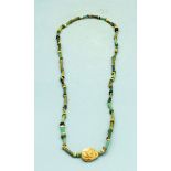 Egyptian Faience Bead Necklace, ca. 664 - 30 BC