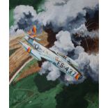 Steve Ferguson (B. 1946) "F-84G Thunderjet"