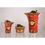 Rosenthal Versace "Medusa" Coffee Set