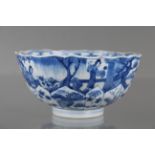 18th C. Chinese Blue/White Porcelain Bowl