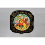 Signed, Russian Handpainted/Lacquered Box