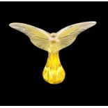 LALIQUE Gold Butterfly Sculpture