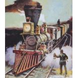 John Swatsley (B. 1937) "The Toronto Locomotive"