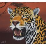 R.G. Finney (B. 1941) "Jaguar"