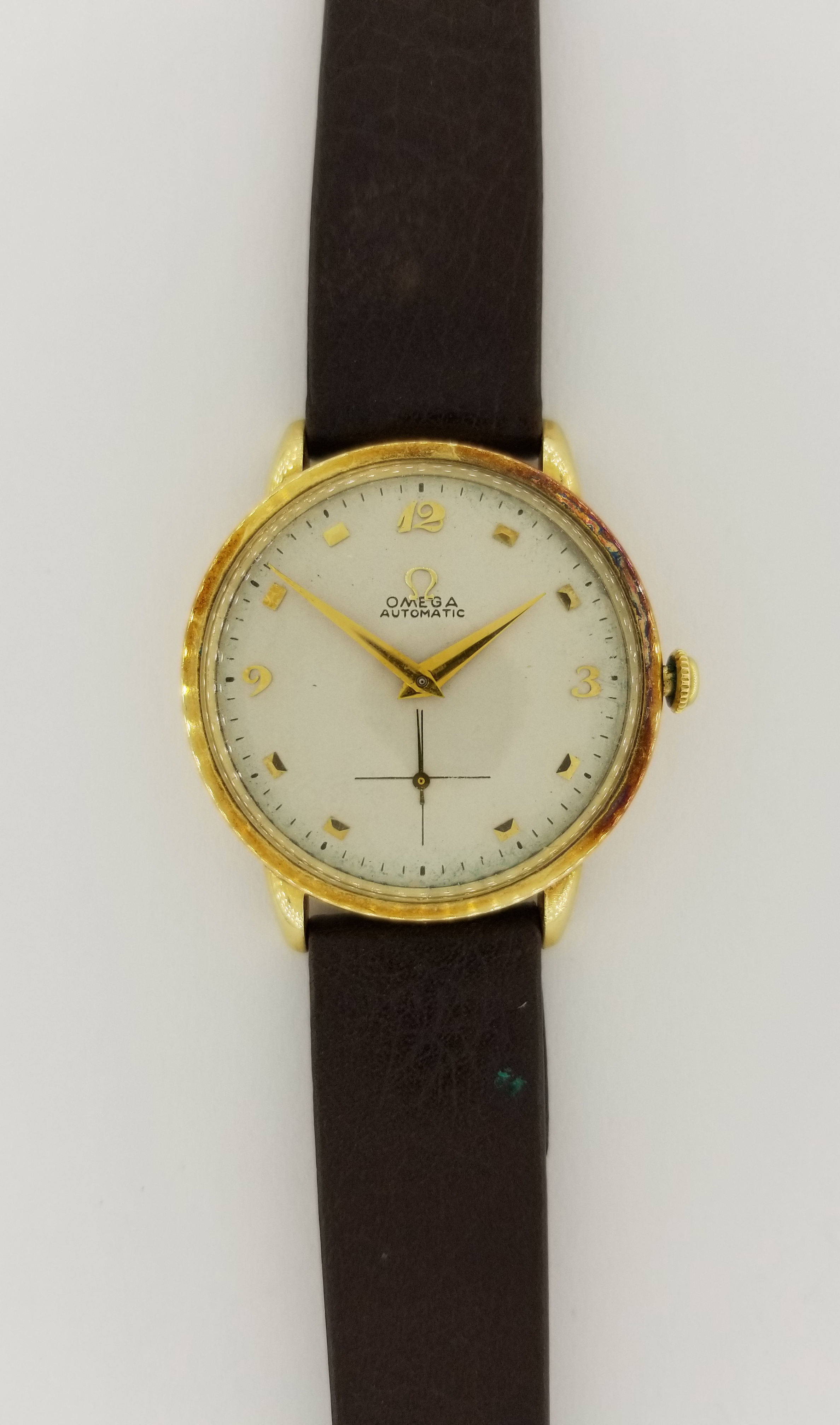 Vintage 14K Gold Omega Watch - Image 2 of 8