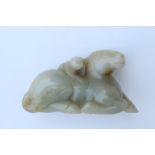 Carved Chinese Jade Animal Figures