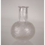 Lalique 'Plumes' Vase