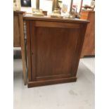 20th cent. Mahogany cabinet. Length 29ins. Width 19ins. Height 35ins.