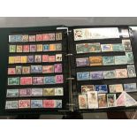 Stamps: Stockbook mid to late 20th cent. USA stamps, containing approx. 2000 mint never hinged