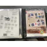 Stamps: USA, presentation album containing the 1998-2000 Celebrate the Century souvenir sheets,