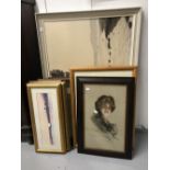 20th cent. Pictures and prints to include Philip Boilsau lithograph, Brian Sanders, etc.