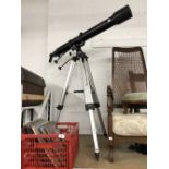 Scientific Instruments: 21st. cent. Celeston astral telescope on tripod stand.