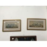 Prints: 19th cent. George Baxter coloured lithographs of The Great Exhibition and Crystal Palace.