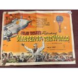 Film Posters: Jules Verne's Fabulous Masters of the World. (Some edge tears.)39ins. x 30ins.