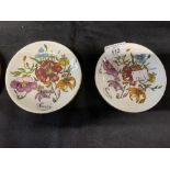 Designer Ceramics: 20th cent. Gucci bon-bon dishes decorated in the Tiger Lily pattern believed by