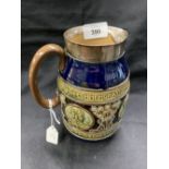 20th cent. Ceramics: Royal Doulton, coronation commemorative jug, depicting king Edward VII and