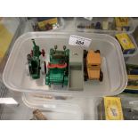 Toys: Matchbox Models of Yesteryear,Y1-1 1956 Code 2 Allchin Traction Engine, Y2-2 1963 Code 4