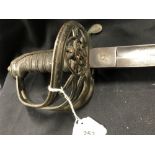 19th cent. British officer's Cavalry sword.