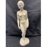 Katzhutte: Female standing nude figure, c1930. Height 2ins.