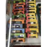 Toys: Matchbox Models of Yesteryear, a selection of fifteen box F window 1968-69 and sixteen box H