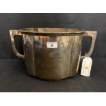 OCEAN LINER: WMF Turkish Maritime Lines, Istanbul, ice bucket 8½ins.