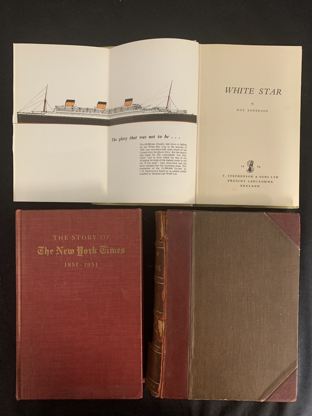 BOOKS: "The American Review of Reviews" Vol 45 January - June 1912 hardbound, "The Story of New York