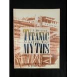 BOOKS: Mixed collection of post-disaster reference books & pamphlets including "Titanic
