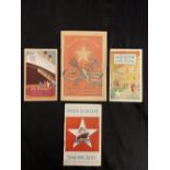 WHITE STAR LINE: Publicity brochures and sailing lists to include Celtic and Olympic (4).