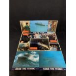 R.M.S. TITANIC: Lobby stills from 'A Night to Remember', approx. 10½ins. x 13¾ins. each. Two