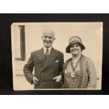 R.M.S. TITANIC: International News photos, press photos entitled 'Titanic Hero Visits US' showing