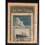 R.M.S. TITANIC: Original first edition of "The Deathless Story of the Titanic", issued by Lloyd's