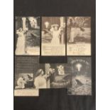 R.M.S TITANIC: Set of remembrance postcards published by Bamforth and issued at the time of the