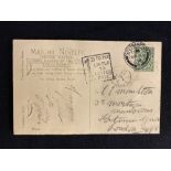 R.M.S. TITANIC: Able seaman Thomas William Jones, handwritten postcard, dated 27th August 1913.