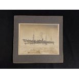 R.M.S. TITANIC - THE SAMUEL ALFRED SMITH ARCHIVE: CS Minia, period images of the Minia at sea and