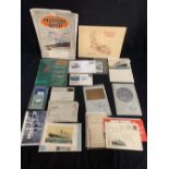 OCEAN LINER: Publicity brochures, printed ephemera relating to Queen Mary, Queen Elizabeth and