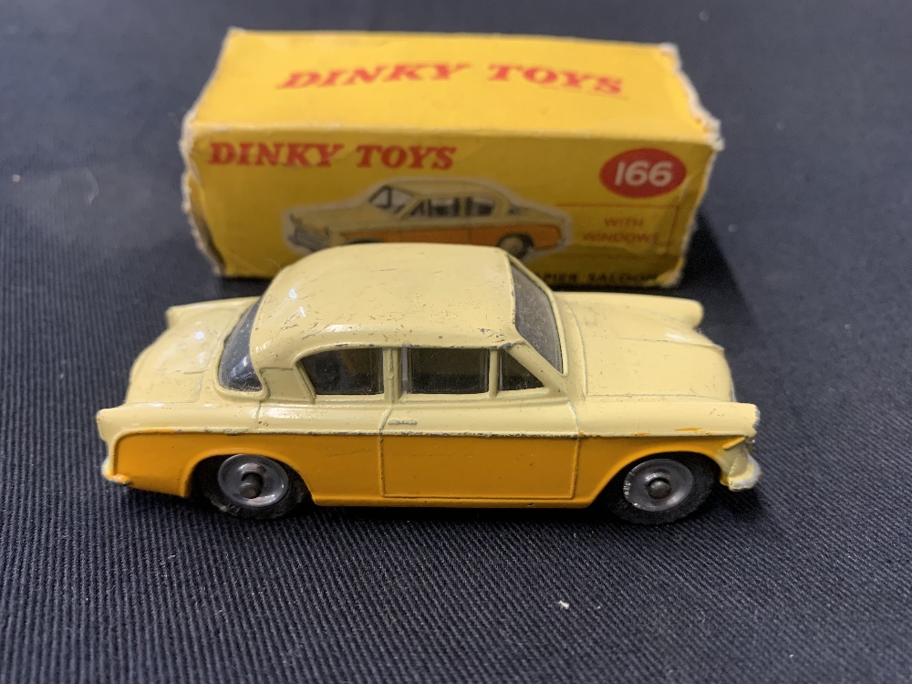 Toys: Diecast vehicles, Dinky Toys by Meccano, cars boxed examples of No's 166, 181 & 182, - Image 2 of 5